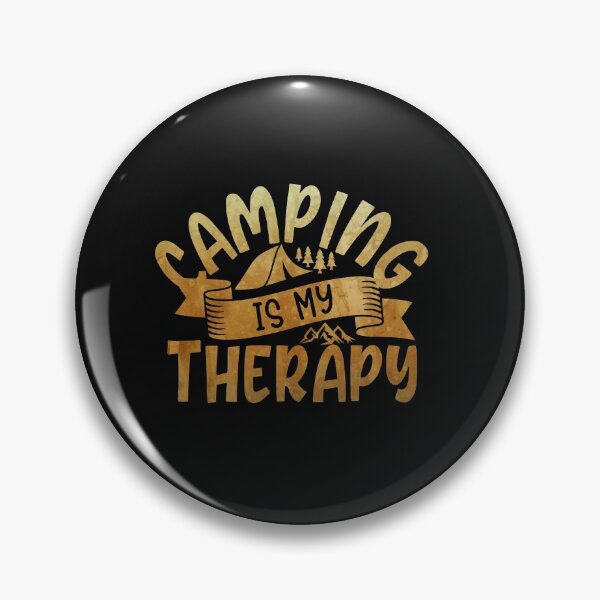 Artikelvorschau, Camping is my therapy entworfen und verkauft von SasKloset.