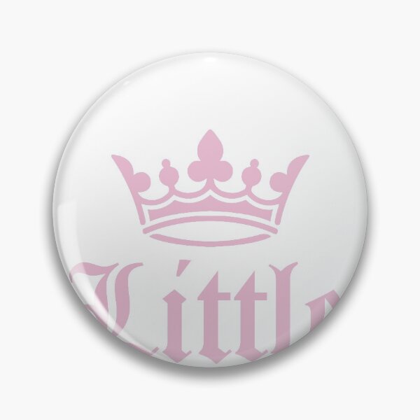 Item preview, LITTLE - Old English Pink designed and sold by Stickers by SoSrat.