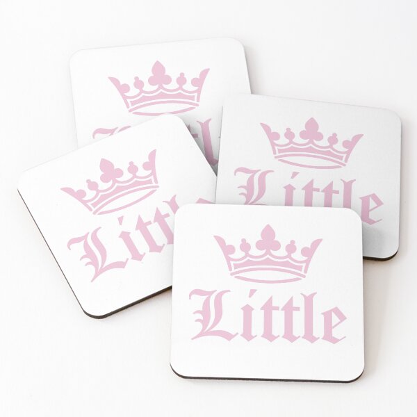 Item preview, LITTLE - Old English Pink designed and sold by Stickers by SoSrat.