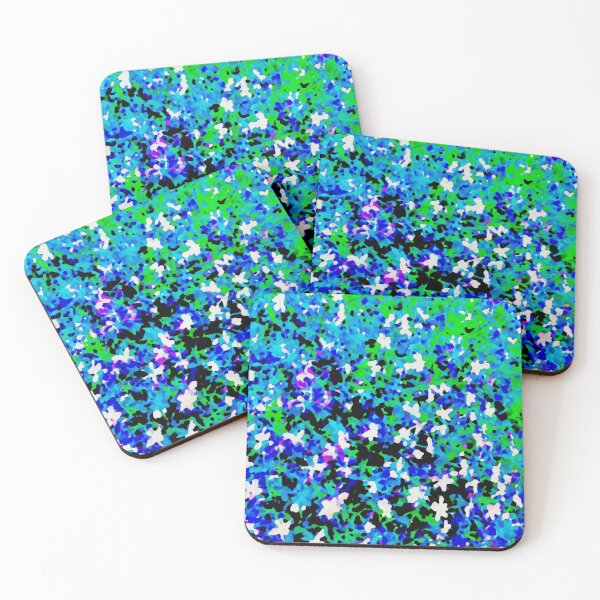 Item preview, Painting of Blue and White Flowers - Digital Artwork  designed and sold by Cosmic-Ferret.
