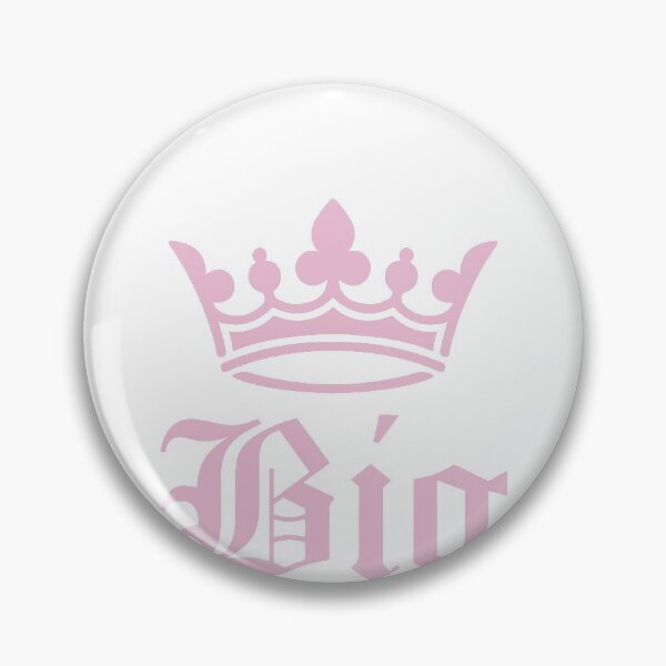 Item preview, BIG - Old English Pink designed and sold by Stickers by SoSrat.