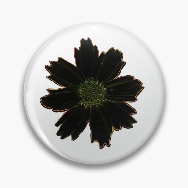 Item preview, Filtered Black and Yellow Flower Photograph designed and sold by AustaArt.