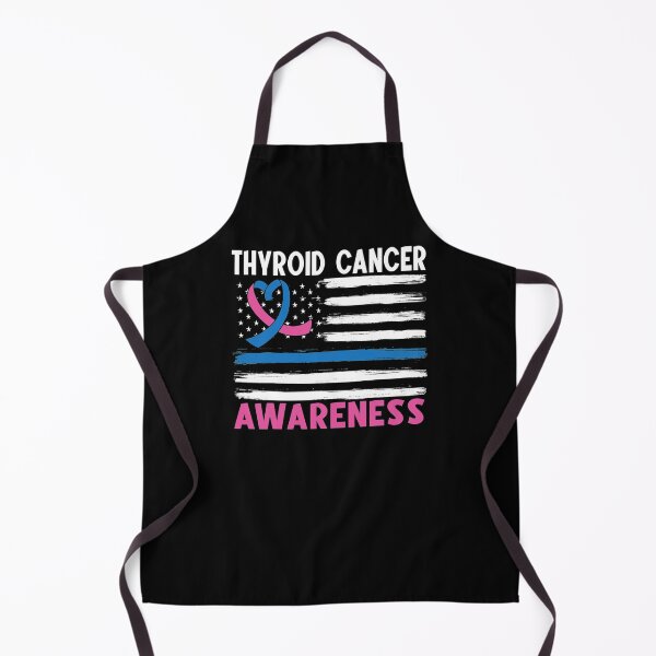Item preview, American Flag Thyroid Cancer Awareness designed and sold by JeannetteFlower.
