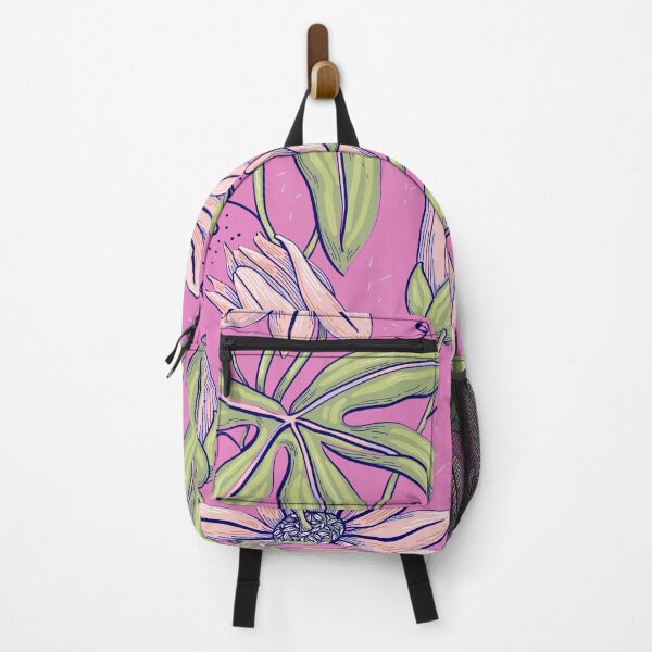 Item preview, Purple Green Flower And Leaves Pattern designed and sold by hewn505.