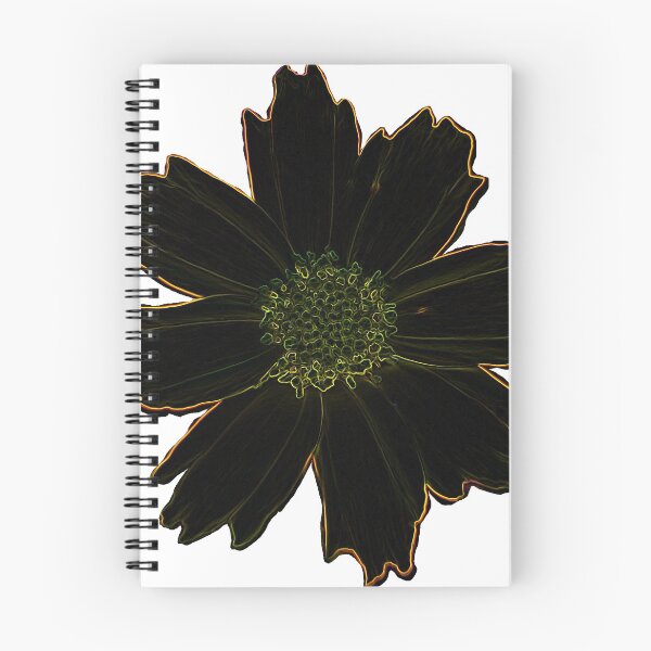 Item preview, Filtered Black and Yellow Flower Photograph designed and sold by AustaArt.