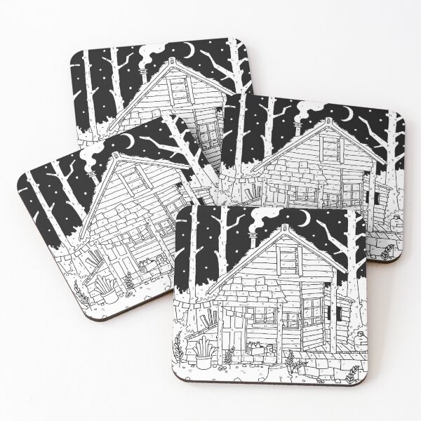 Item preview, Cabin in the woods designed and sold by jdrawsanything.