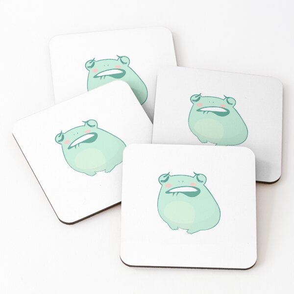 Item preview, Lip Biting Frog designed and sold by bubblebudgie.