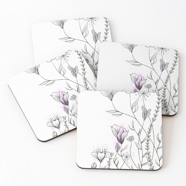 Item preview, Pink Wildflowers designed and sold by Moon Fern Vintage.