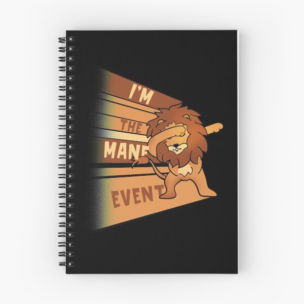 Item preview, I'm The Mane Event Dabbing Lion Pixel Stretch designed and sold by OmmeDesigns.