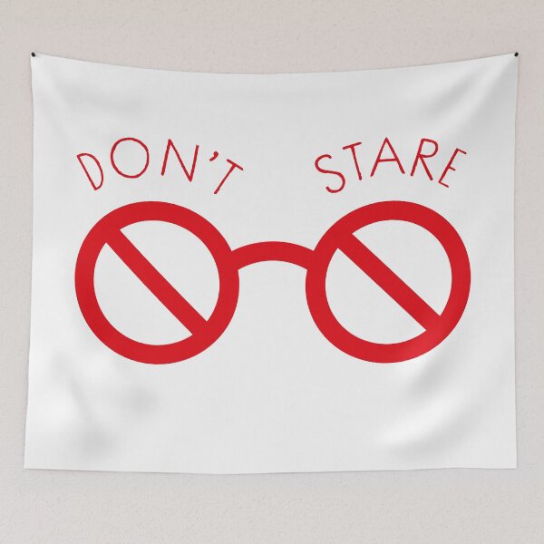 Item preview, Don't stare designed and sold by TeeTotallers.