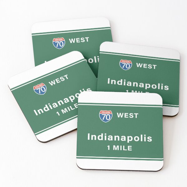 Item preview, Indianapolis Exit Sign designed and sold by llaux.