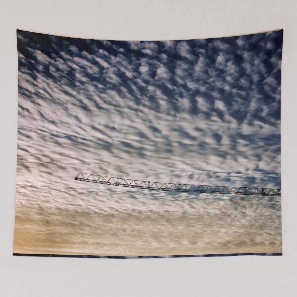 Item preview, Nature Clouds Sky Construction Crane  designed and sold by DanielCarvalho2.