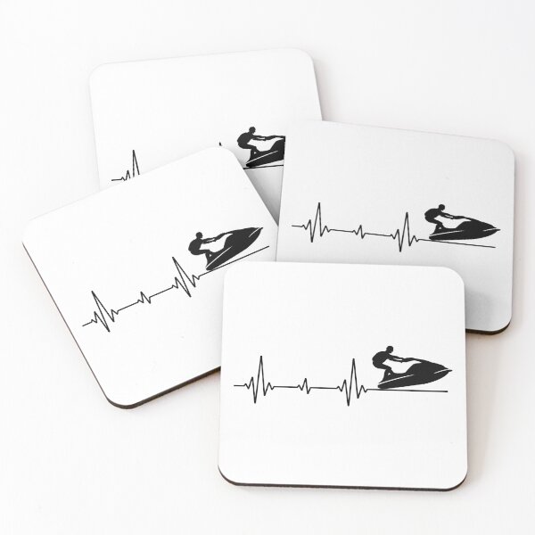 Item preview, Jet ski Water Sports Boat Sea Summer Heartbeat designed and sold by CuteDesigns1.