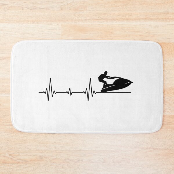 Item preview, Jet ski Water Sports Boat Sea Summer Heartbeat designed and sold by CuteDesigns1.