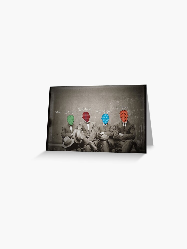 H Hipshein C J Keevil W T O Brien J O Brien Greeting Card By Taudalpoi Redbubble