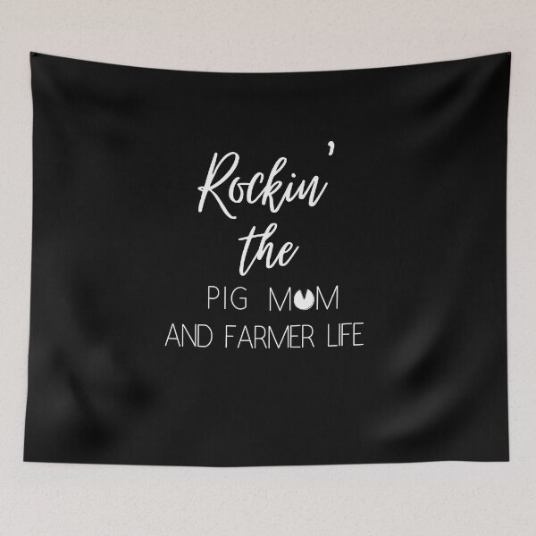 Item preview, Rockin the pig mom and farmer life designed and sold by Brimwood.