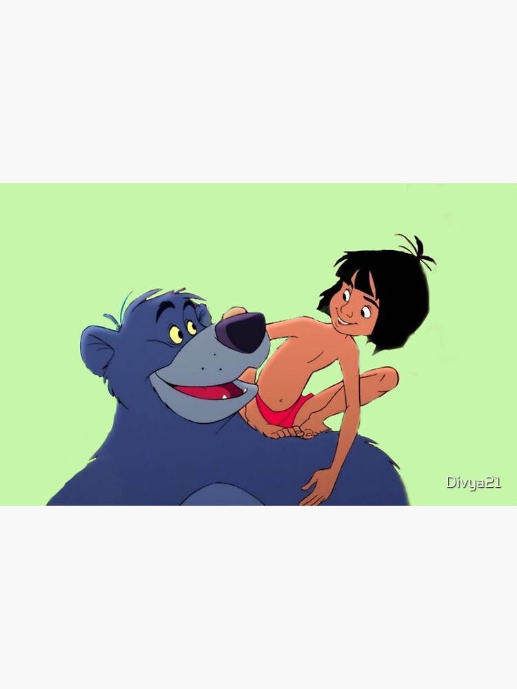 Jungle Book, Disney, Bear, Cartoon, Mowgli, HD wallpaper | Peakpx