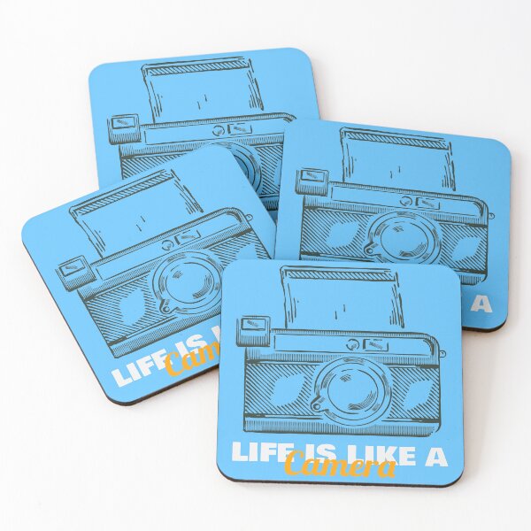 Item preview, Life is Like a Camera designed and sold by kubrangle.