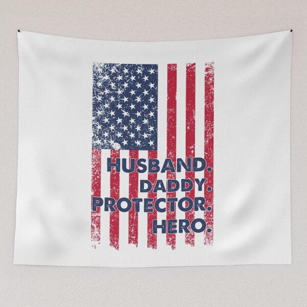 Item preview, Husband Daddy Protector Hero Father's Day designed and sold by Apoorv Choudhary.