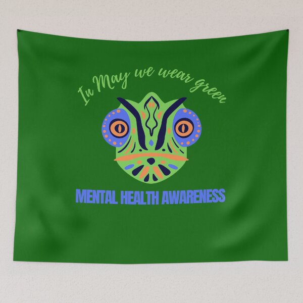 Item preview, En mayo nos vestimos de verde: conciencia sobre la salud mental designed and sold by My-Queens-Store.
