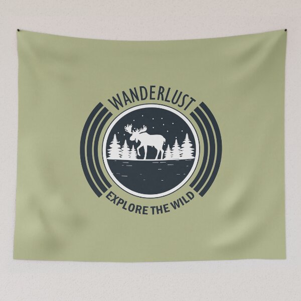Item preview, Wanderlust - explore the wild designed and sold by Growwithme.