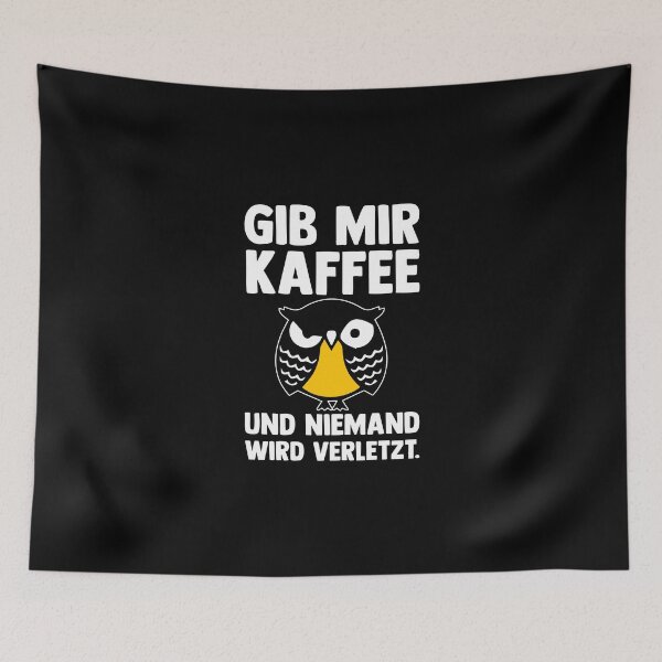 Item preview, Give my coffee and Nobody Get Hurt - Coffee Addict designed and sold by Nessshirts.