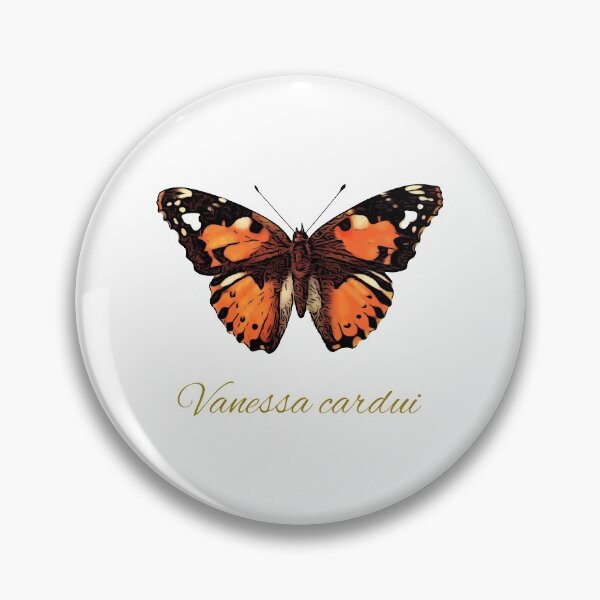 Item preview, Painted Lady Butterfly (Vanessa cardui) designed and sold by eden1472.