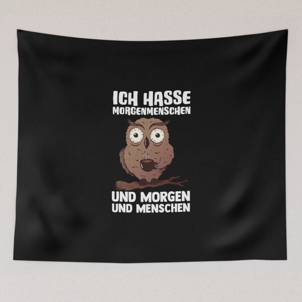 Item preview, I hate morning people and mornings and people - Caffeine designed and sold by Nessshirts.