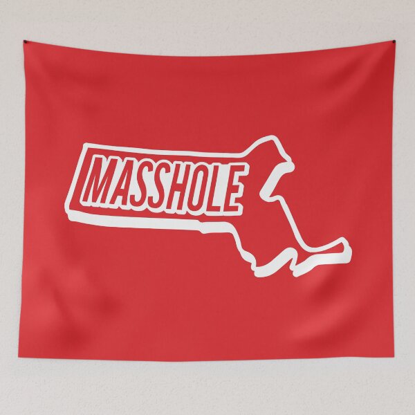 Item preview, Masshole Massachusetts Boston Bumper Sticker designed and sold by cangurojoe.