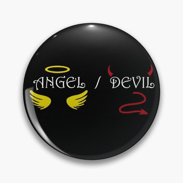 Item preview, Are You A Devil Or An Angel? designed and sold by heartfeltarts93.