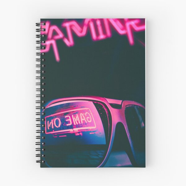 Item preview, Game On, Neon Sign Reflecting in Glasses designed and sold by SquishStitches.