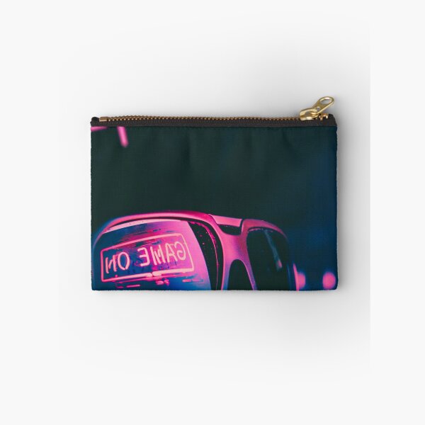 Item preview, Game On, Neon Sign Reflecting in Glasses designed and sold by SquishStitches.