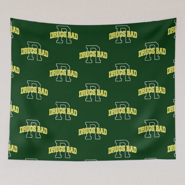 Item preview, Drugs R Bad Lettering Yellow and Green designed and sold by Brookerino.