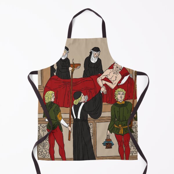 Item preview, Physician Visits Plague Victim, 1491 designed and sold by ScienceSource.
