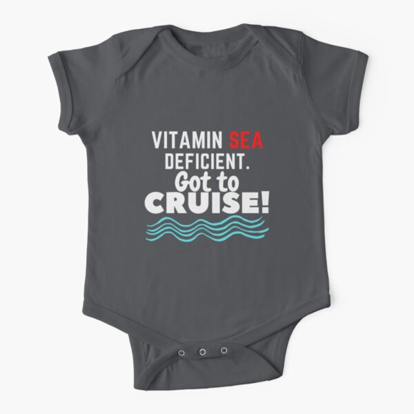 CRUISE ADDICT! Short Sleeve Baby One-Piece
