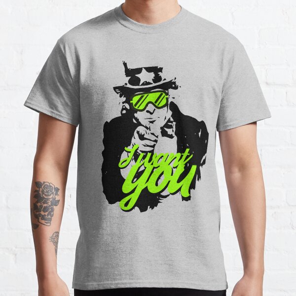 Uncle Sam - I Want You design 001 Classic T-Shirt