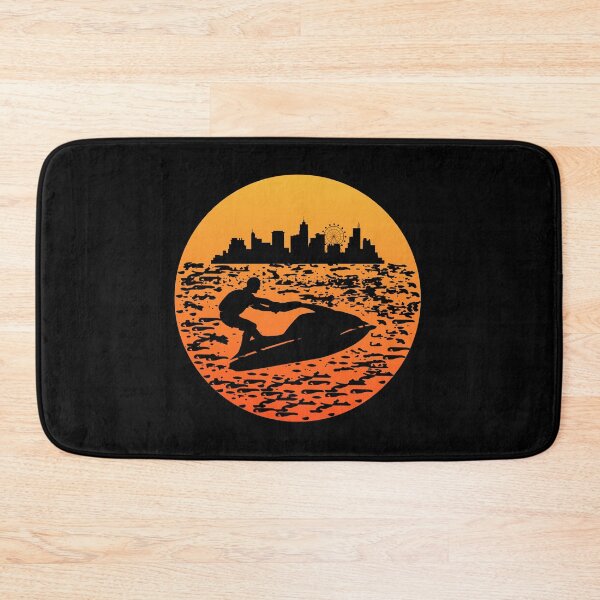 Item preview, Jet Ski Water Sports Boat Sea Summer Vintage Retro designed and sold by CuteDesigns1.
