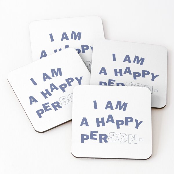 Item preview, I'm a happy person designed and sold by Superarm.