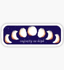 Infinity Moon Phases Sticker