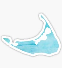 Nantucket Watercolor Sticker