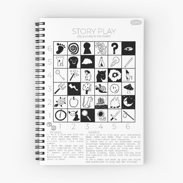 Item preview, Story Play in a Minimalist Design for Creating New Stories in a Fun Way! designed and sold by iliaca.