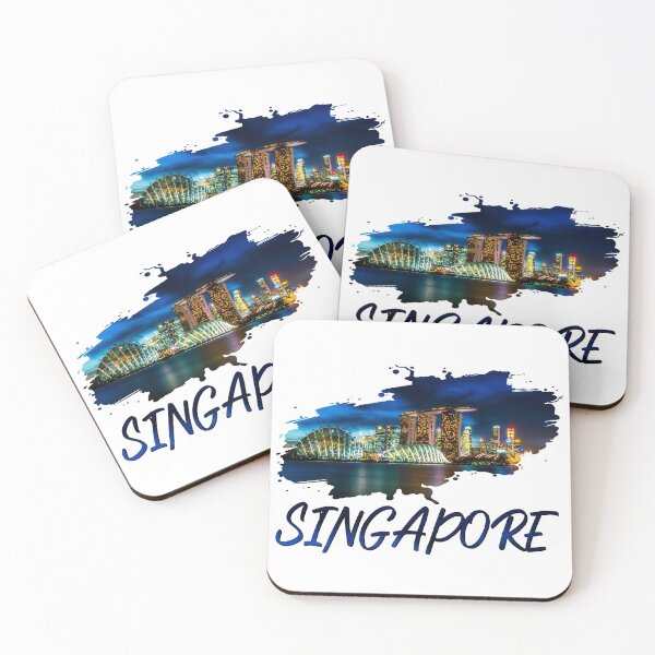 Item preview, Singapore Singapore Asia Asia skyline designed and sold by BullDesignsShop.