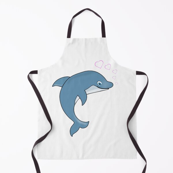 Item preview, Cute Dolphin Kawaii - cartoon designed and sold by AnimalsCartoon.