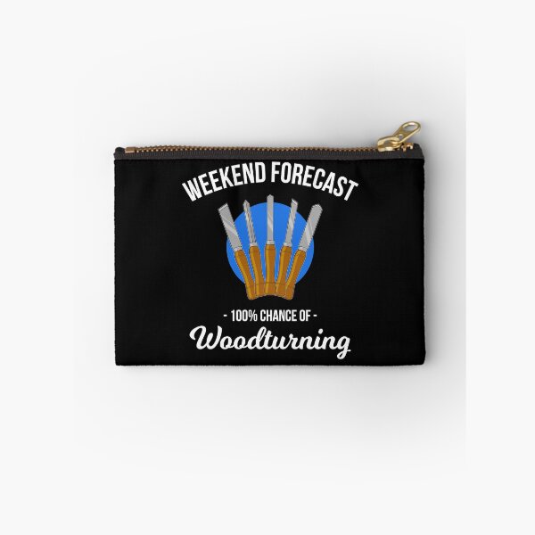 Item preview, Weekend Forecast Woodworking Woodturning print designed and sold by jakehughes2015.
