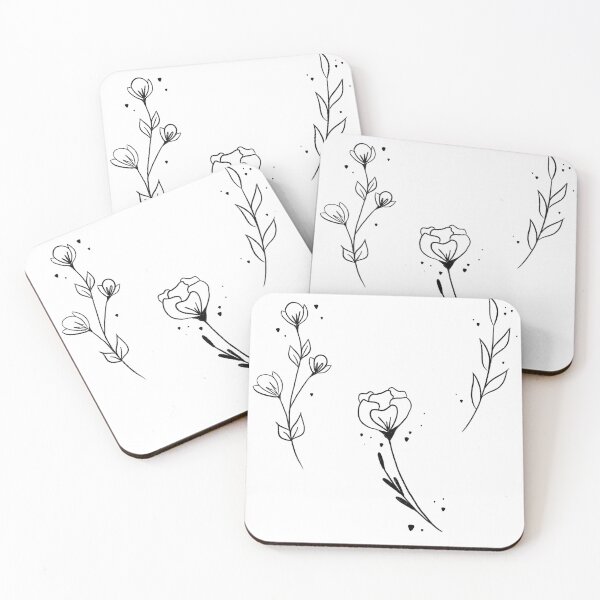Item preview, Minimalist Flowers designed and sold by lydialind.