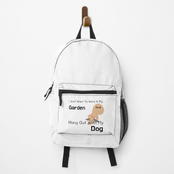 Item preview, I Just Want To Work In My Garden And Hang Out With My Dog designed and sold by SPYG.