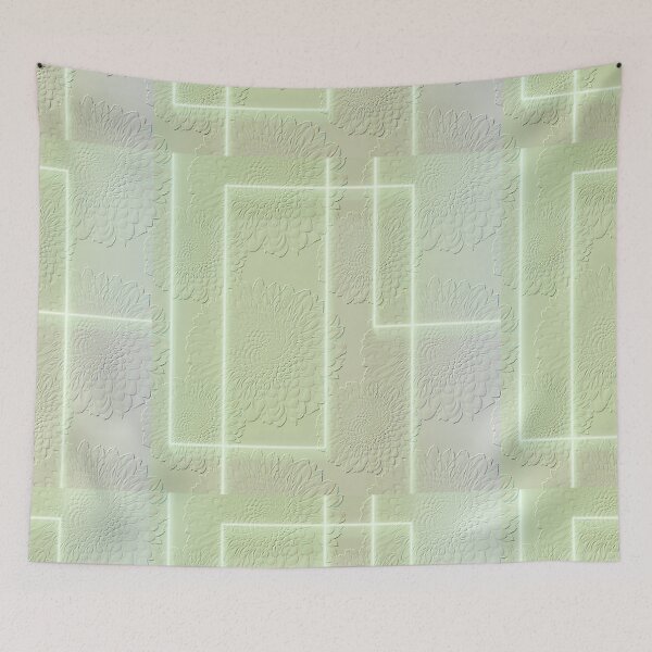 Item preview, Flower relief with neon stripes - floral and geometric - photo edit designed and sold by kikidu21.