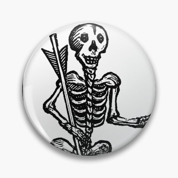 Item preview, Grim Reaper and Skeleton woodcut designed and sold by Pixelchicken.