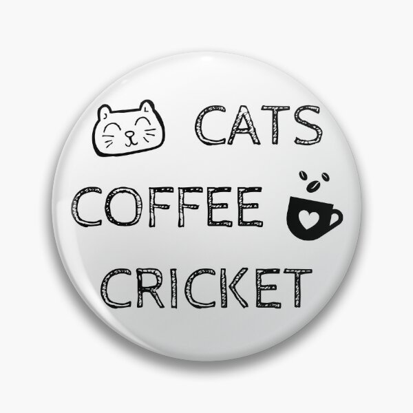 Item preview, Cats. Coffee. Cricket designed and sold by TheGreenGoat.