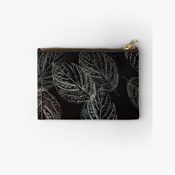 Item preview, Colored leaves in black designed and sold by Emi Yañez.